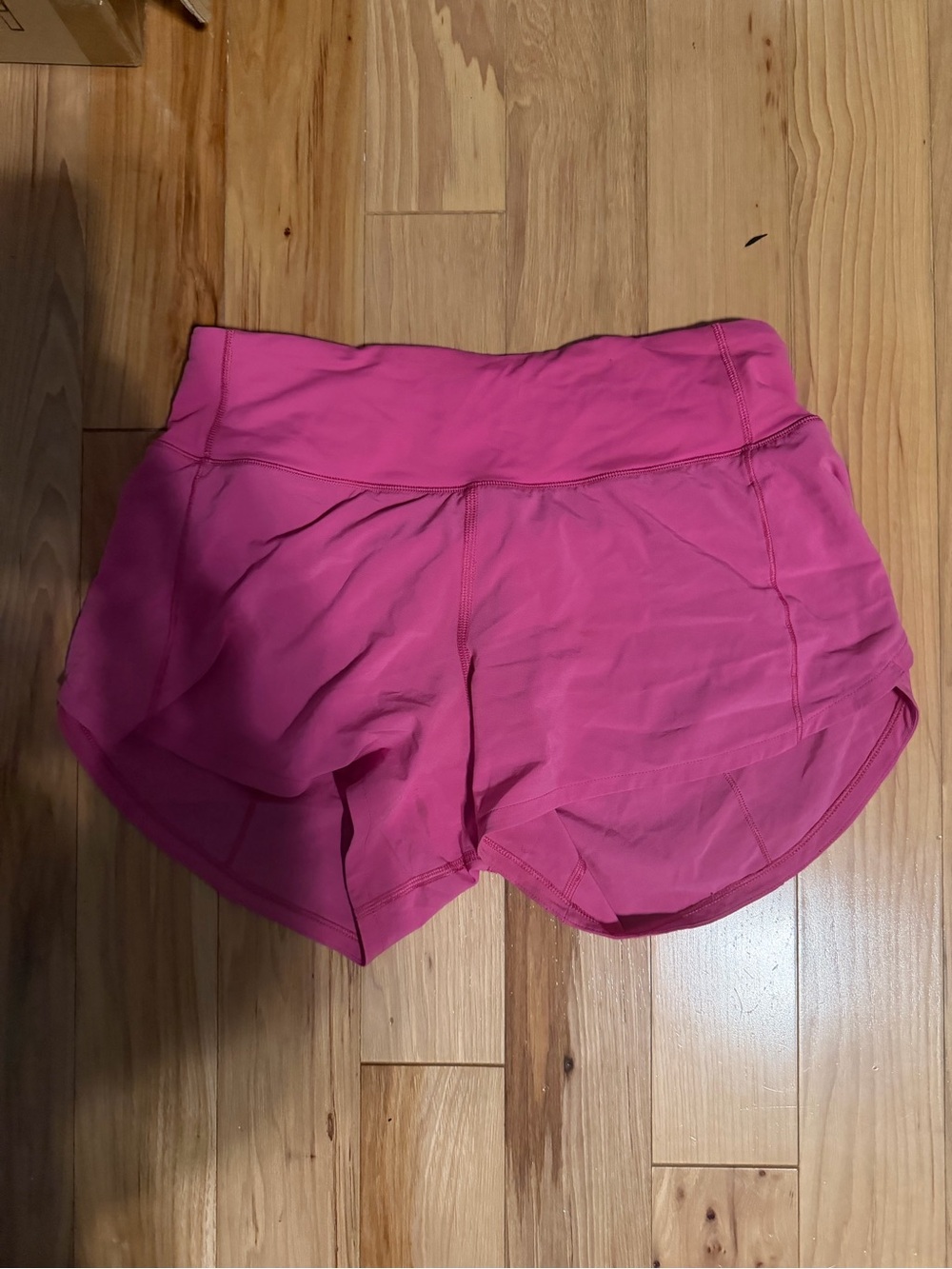 Lululemon sonic pink speedup shorts